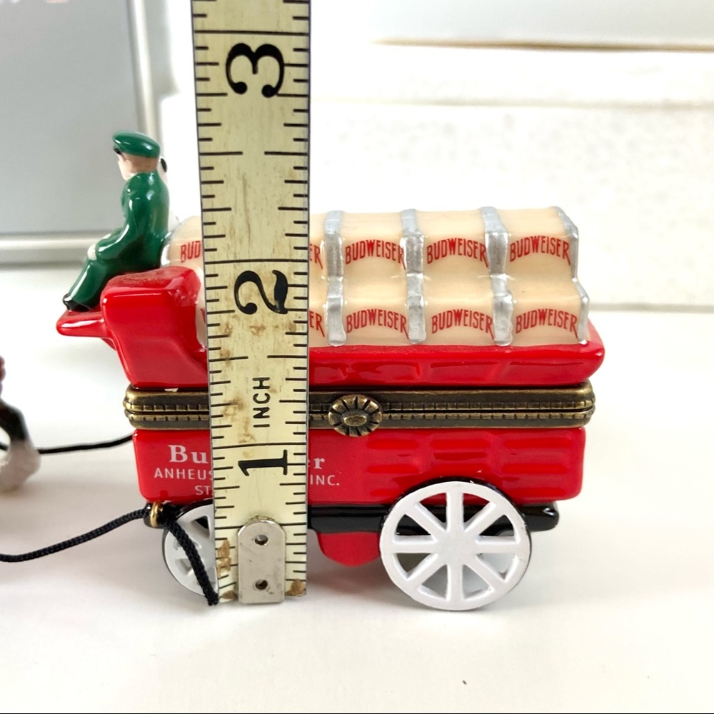 ✨VERY RARE ✨Vintage Retired Retrospect Collectible Budweiser Clydesdales Wagon - Picture 13 of 16